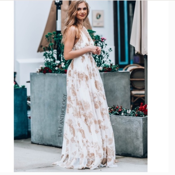 LAST ONE ‼️BEAUTIFUL Tulle Velvet Maxi Dress - Picture 2 of 8